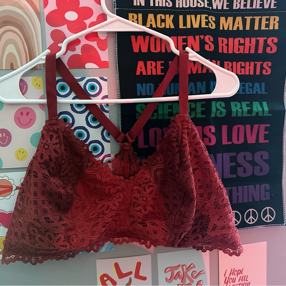 Auden bralette 2x burnt orange **very flattering